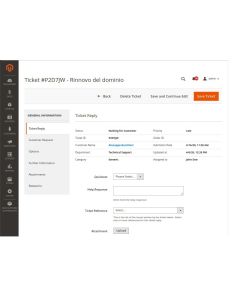 Magento Helpdesk Ticket System