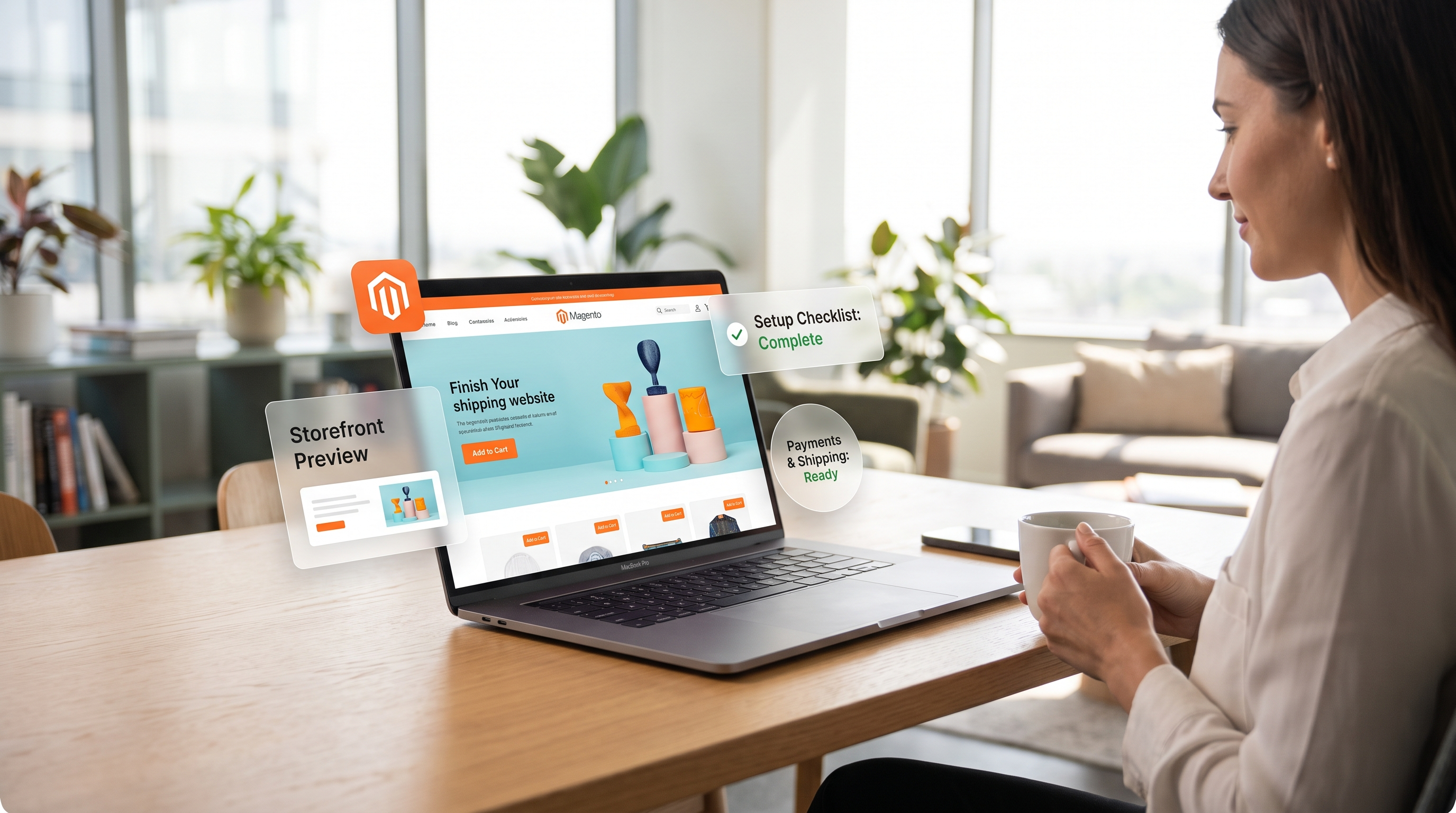 Crea il tuo Negozio Magento
