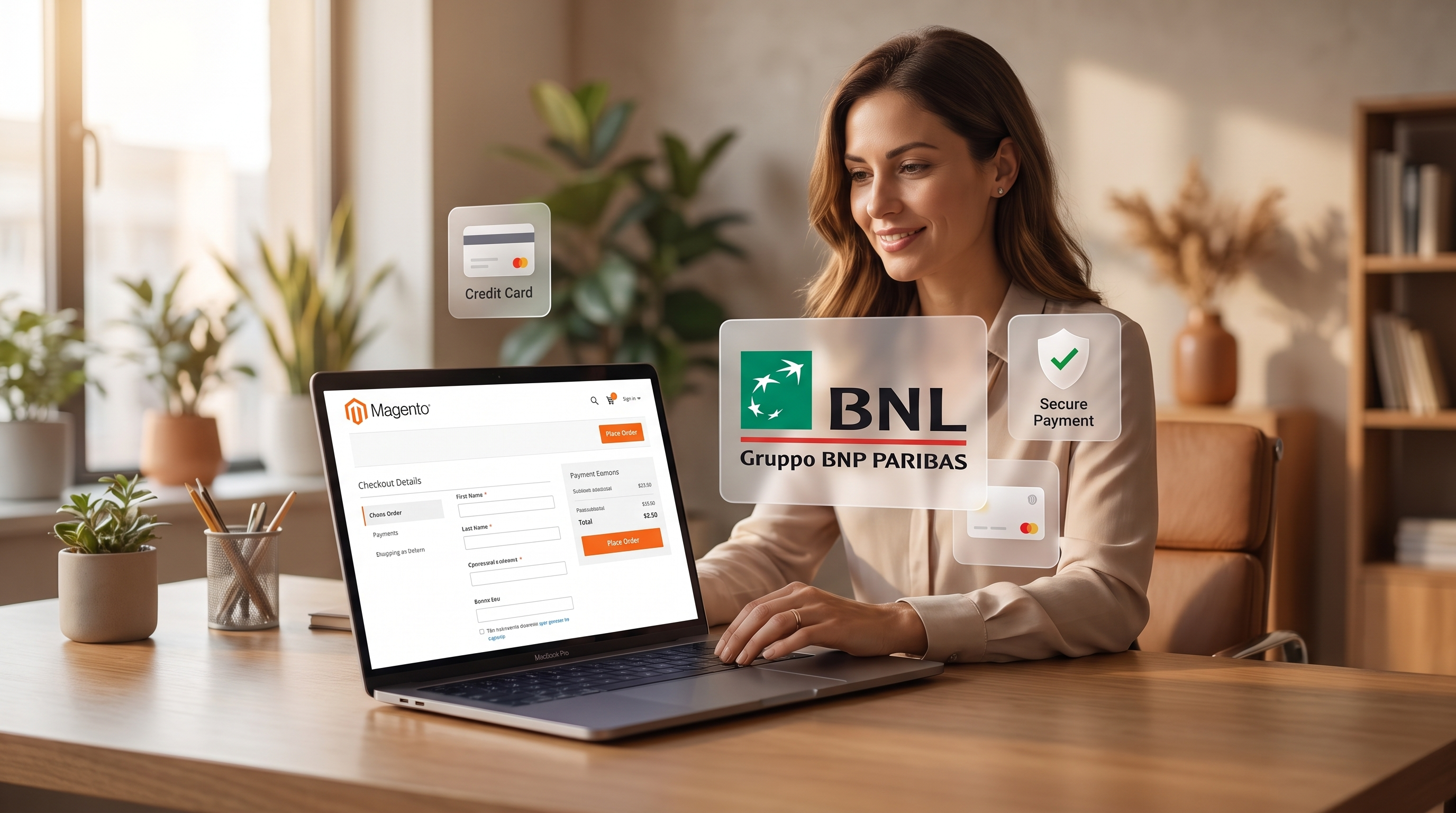 Modulo Ufficiale di Pagamento Axepta BNL ePOSitivity per Magento